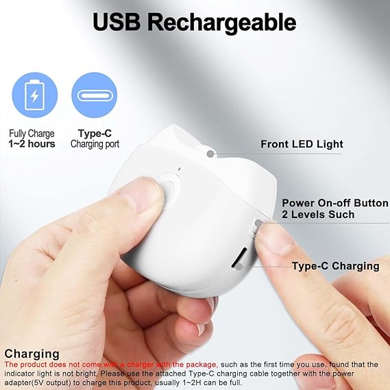 Automatic Electric Nail Clipper for Adults and Kids