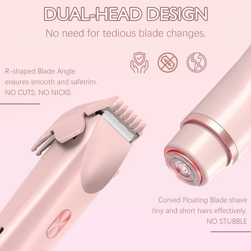 2-in-1 Women's Electric Body Shaver