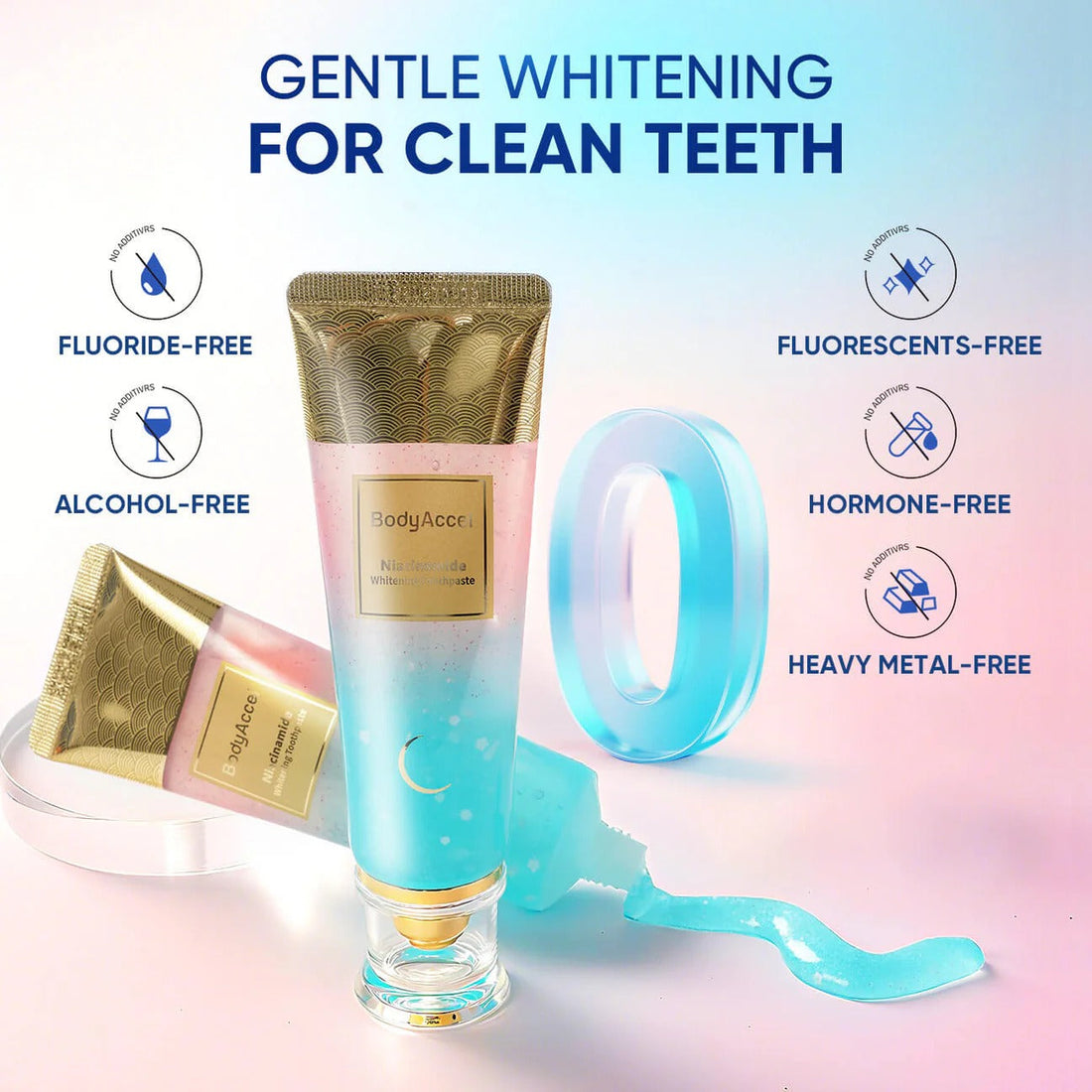 Nicotinamide Whitening Toothpaste for Brighter Teeth